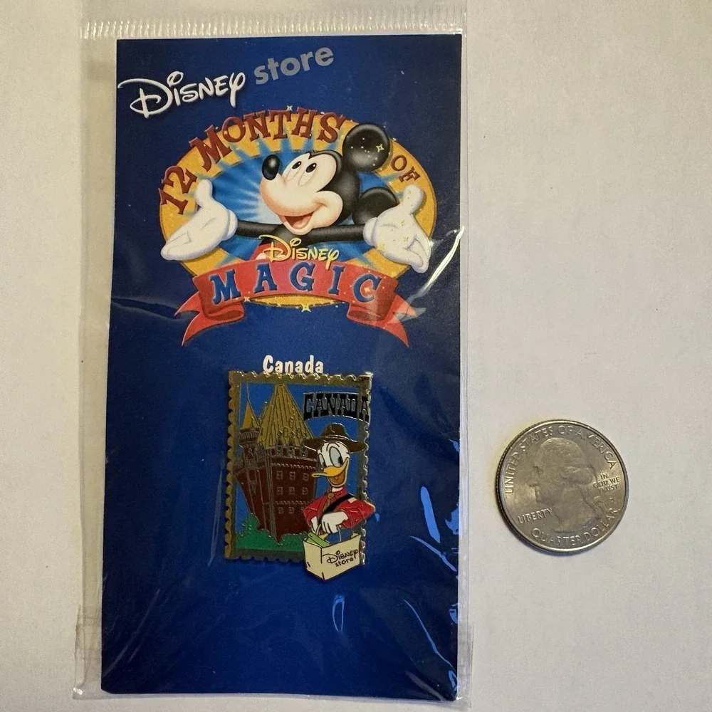 Disney Store‎ Donald Duck Canada Pin NEW